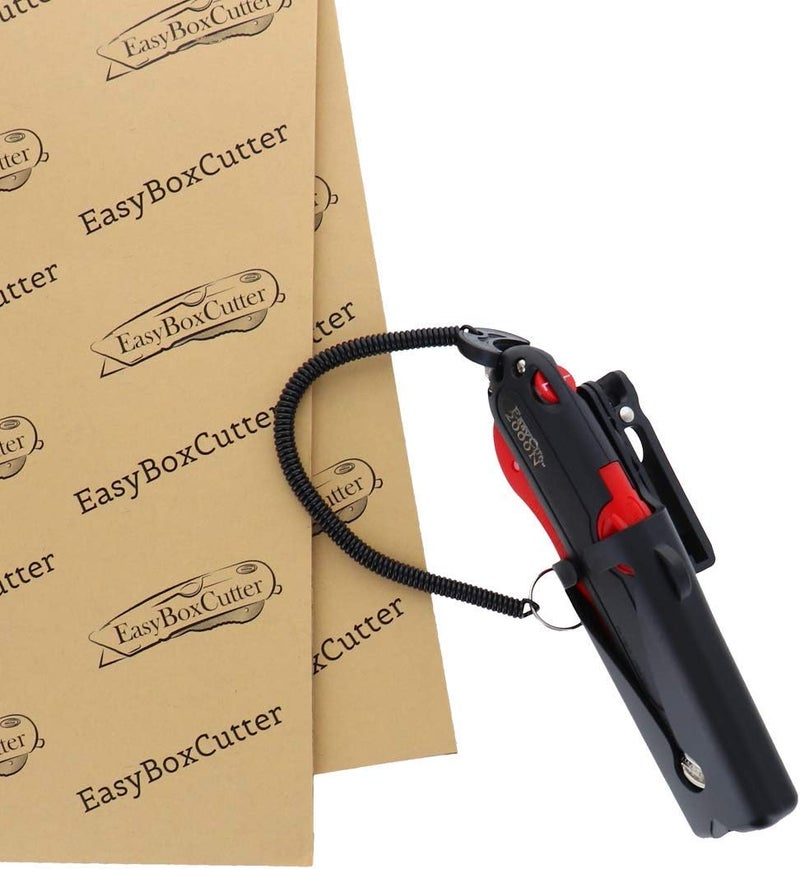 Easy Cut Modern Box Cutter for Retail Use - High productivity and unique features with 100% guaranttee (2000 Series, Red) - Image 1